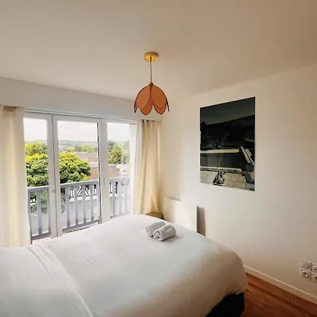 With Balconies Close To The *
